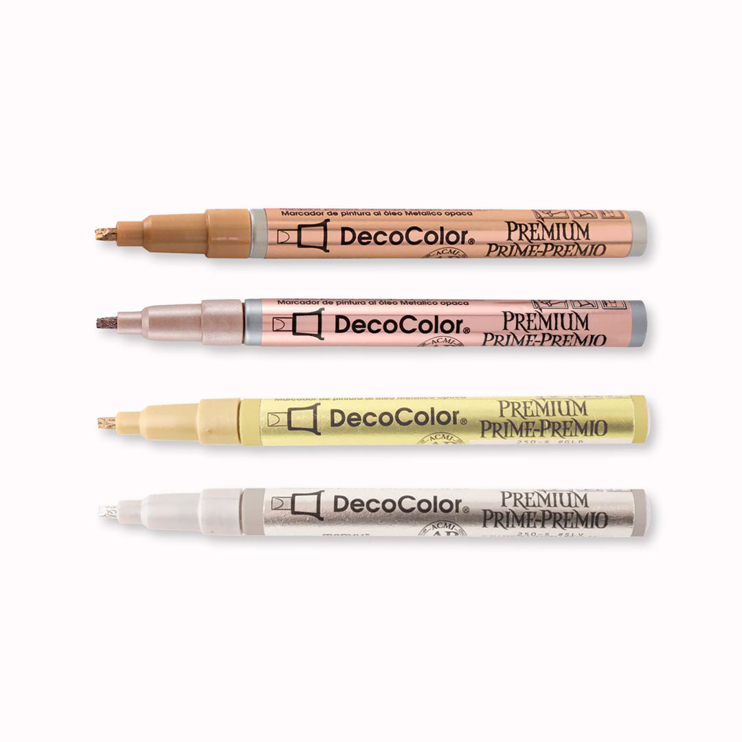 DecoColor Premium Paint Marker - Gold Fine Tip