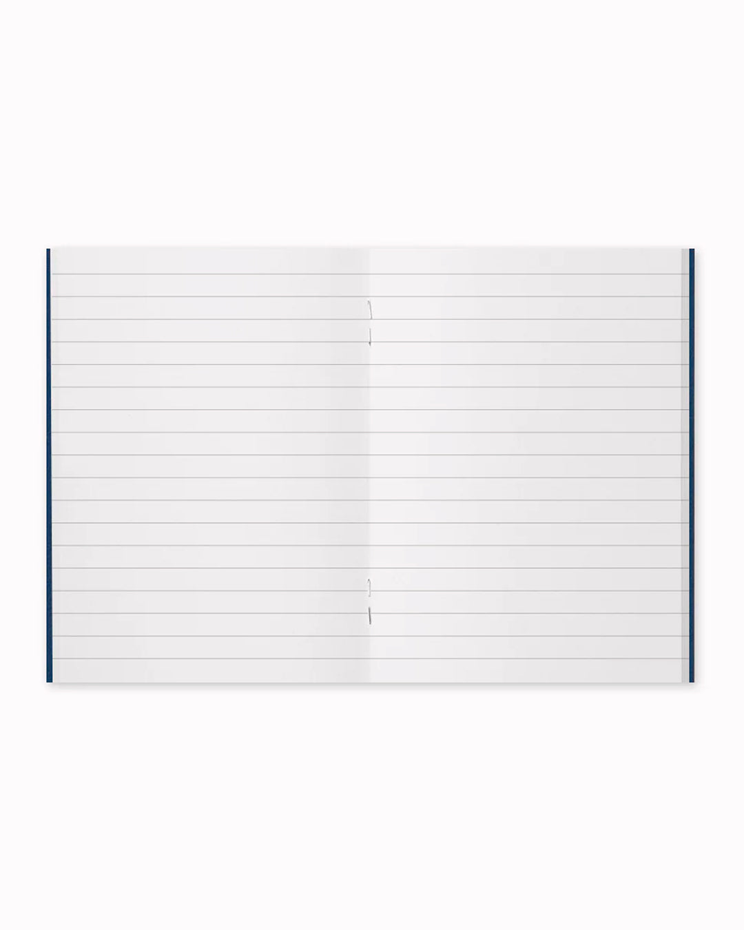 001 Lined is an interchangeable refill for the Traveler’s Co Passport sized notebook system.