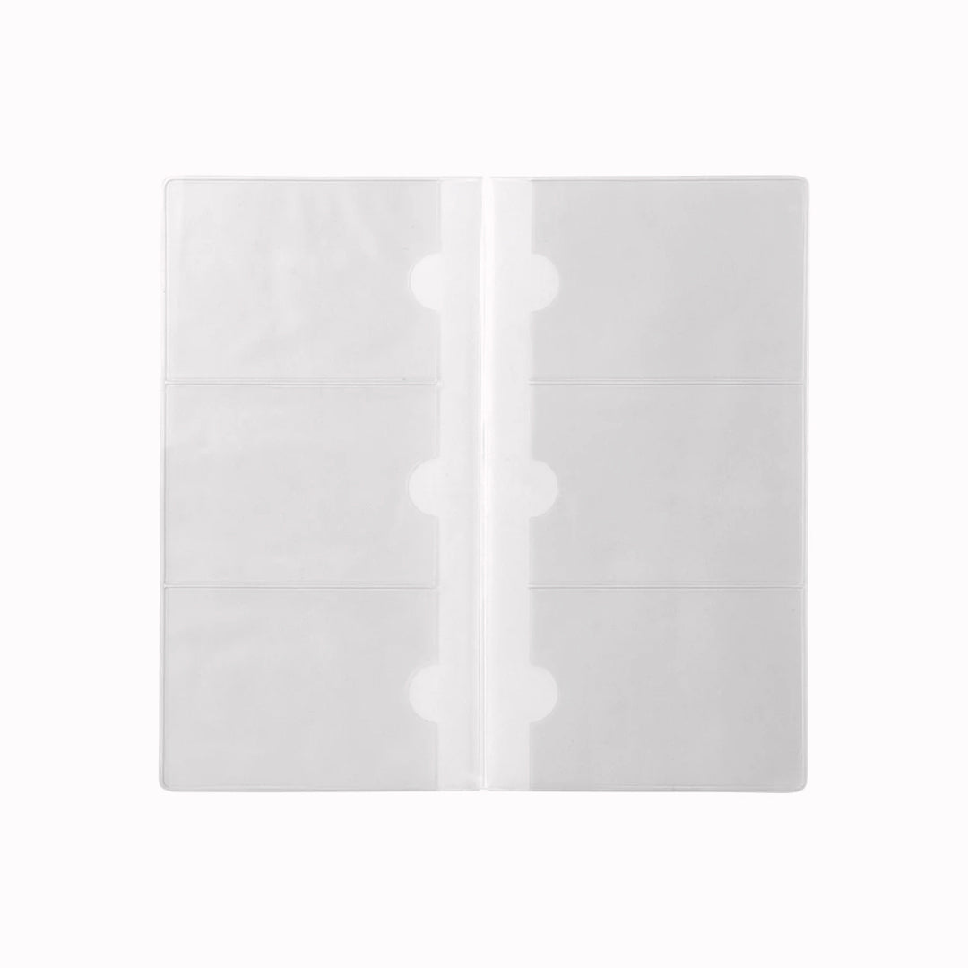 This Notebook Refill Card File is a dedicated refill designed for the TRAVELER’S notebook system that keeps small paper essentials in order.