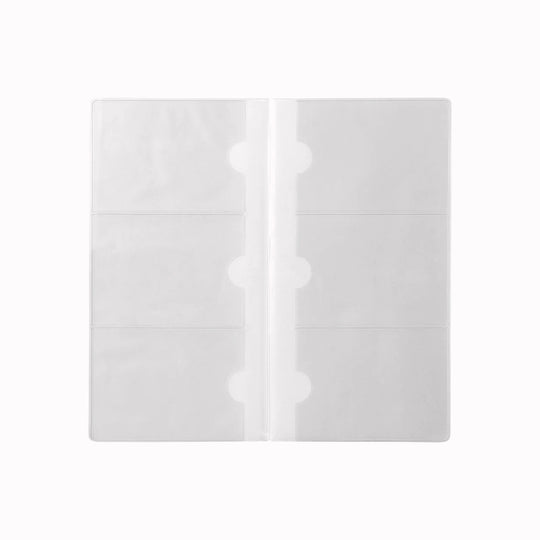 This Notebook Refill Card File is a dedicated refill designed for the TRAVELER’S notebook system that keeps small paper essentials in order.