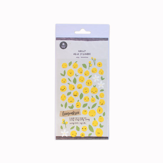 Lemon tree Journal Stickers offer a delightful yet practical addition to any stationery collection.