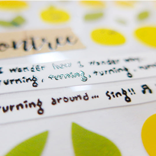 Lemon tree Journal Stickers offer a delightful yet practical addition to any stationery collection.