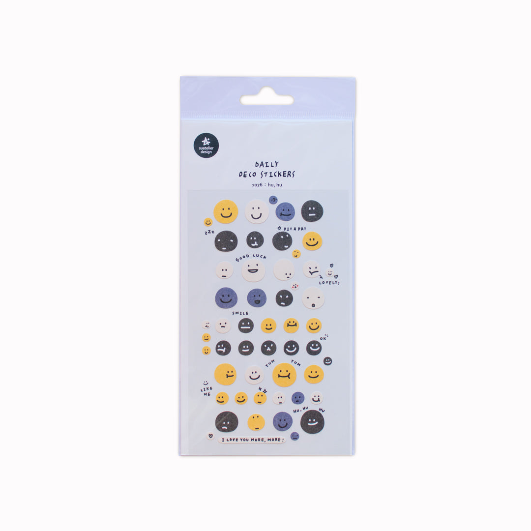 Hu, Hu Journal Stickers offer a delightful yet practical addition to any stationery collection. Designed and produced by Suatelier Design