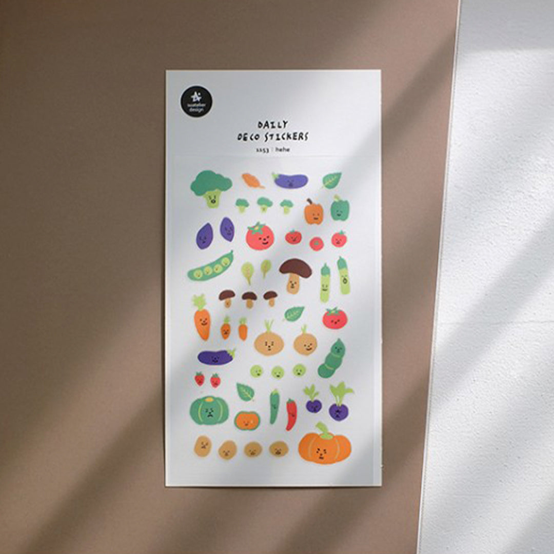 Hehe Journal Stickers offer a delightful yet practical addition to any stationery collection. Designed and produced by Suatelier Design