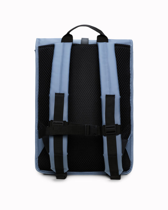 The Rolltop Rucksack is one of Rains' signature designs, built around a simple rolltop closure that offers flexible storage and dependable weather protection.
