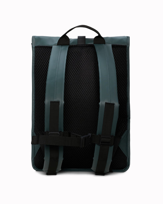 The Rolltop Rucksack is one of Rains' signature designs, built around a simple rolltop closure that offers flexible storage and dependable weather protection.
