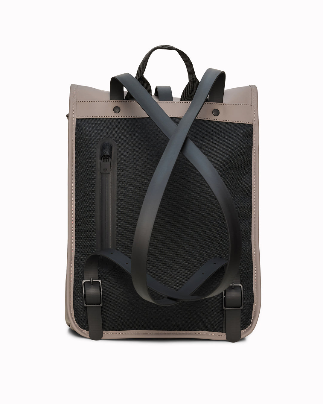 The Rolltop Rucksack Mini takes Rains' signature backpack design and scales it down into a more compact format.