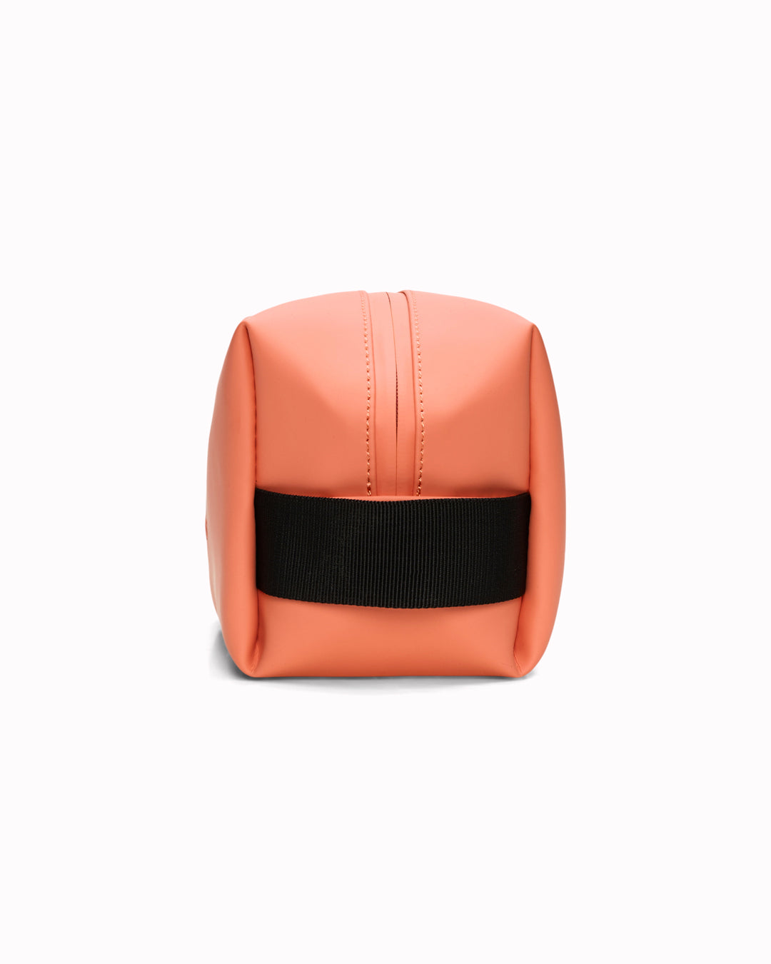 The small unisex wash bag by Rains features one main compartment with inside sleeve pockets and is large enough to fit one’s essential toiletries.