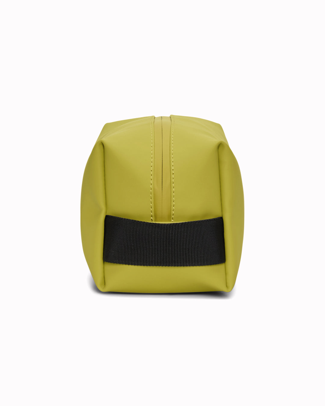 The small unisex wash bag by Rains features one main compartment with inside sleeve pockets and is large enough to fit one’s essential toiletries.