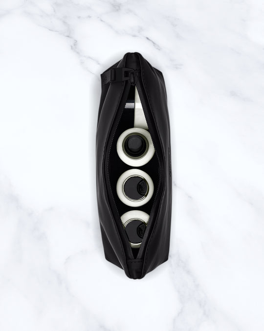 A compact wash bag with the clean, understated design Rains is known for. The Cosmetic Bag pares things back to a single compartment, with a softly structured silhouette