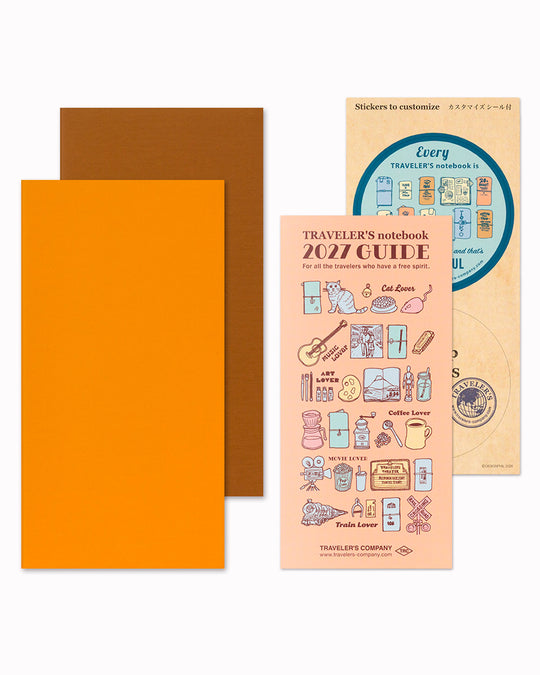 The Vertical Diary is useful for keeping track of schedules on a timely basis. A single notebook covers worth six months.