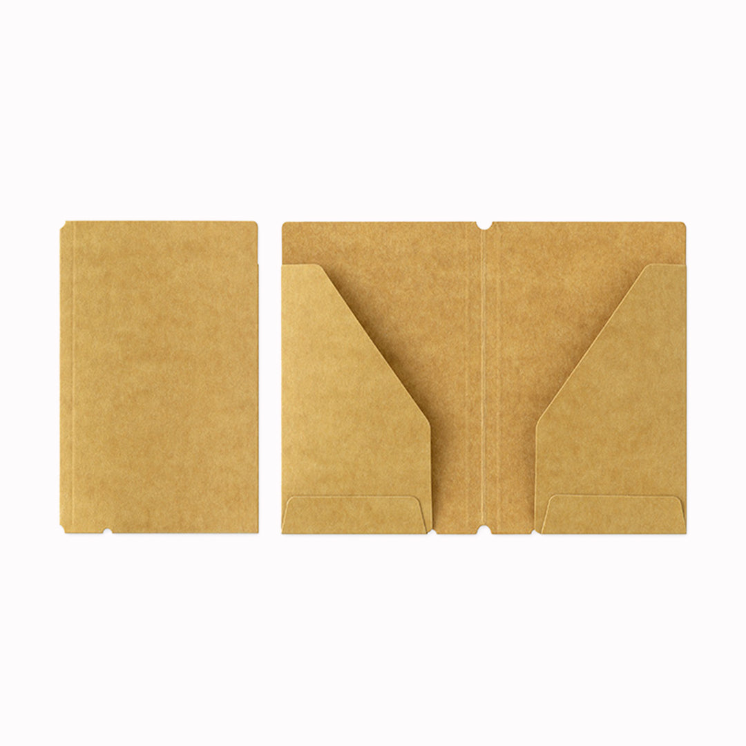 Traveler's Card Size Notebook - 20th Anniversary | Black Leather