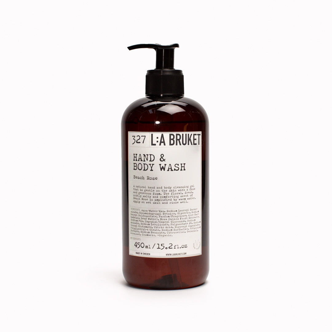 Beach Rose gently cleanses without stripping your skin of its natural moisture. A fine and generous foaming hand and body wash.