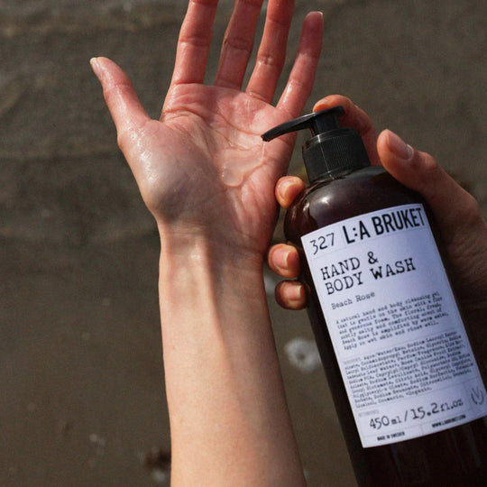 Beach Rose gently cleanses without stripping your skin of its natural moisture. A fine and generous foaming hand and body wash.