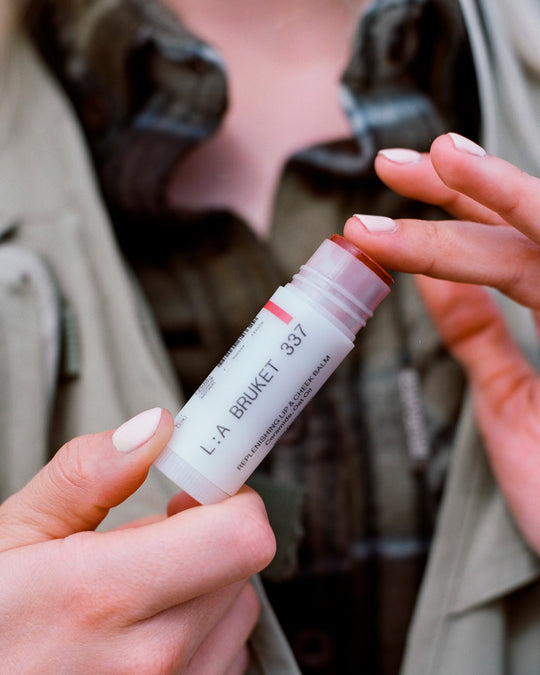 Pink Currant Berry is a deep brown-red, inspired by wild berries found across the Swedish landscape. The lightweight balm melts into the skin for fresh and natural looking satin finish.&nbsp;