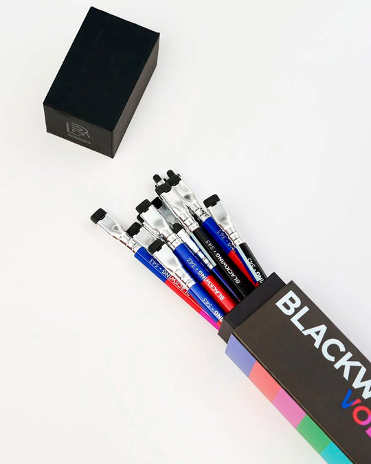 The Blackwing 343 Collection is a tribute to broadcast television and its impact on our collective culture.