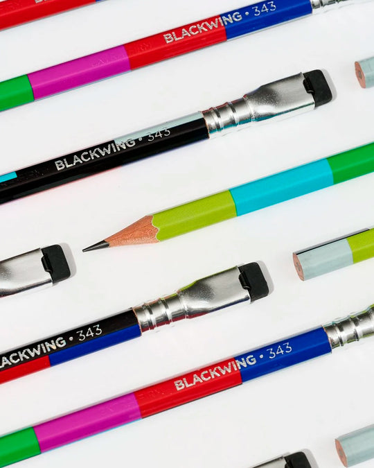 The Blackwing 343 Collection is a tribute to broadcast television and its impact on our collective culture.