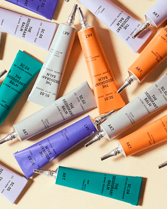 Discovery Set brings together five signature Deodorant Balms in miniature 5ml tubes.
