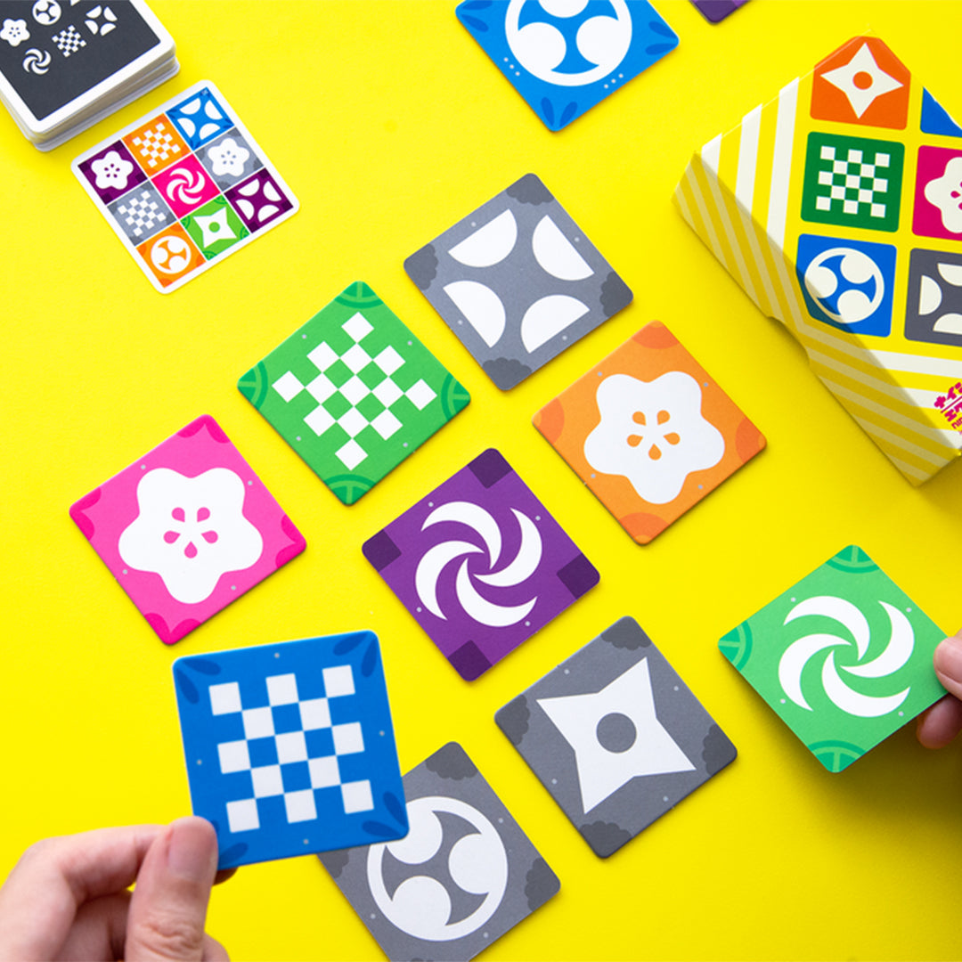 Nine Tiles Extreme | Pattern Building Board Game