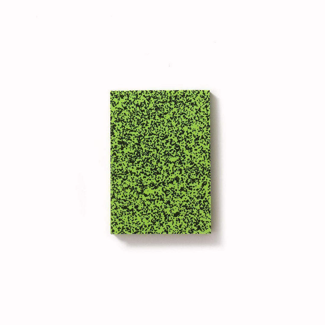 Green Spray Splash Memopad. A colourful and bold stationery collection from Spanish stationery company Labobratori.