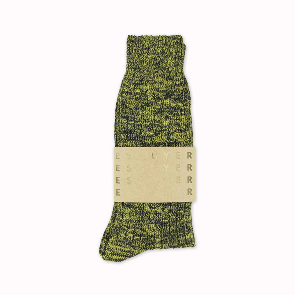 Melange Socks | Acid Blue | UK6-10.5