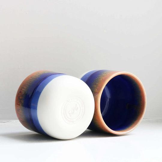 Sip Cup | Ceramic Drip Glazed Cup | Agathina