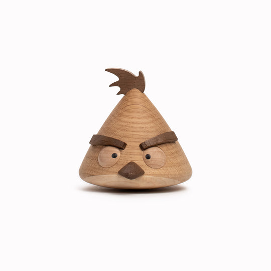 Angry Birds | Wooden Collectible Figurine | Chuck