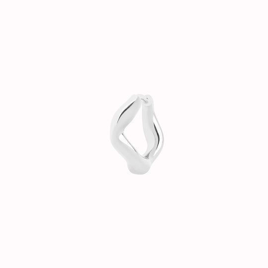 Anil 6 | Single Huggie Earring | Silver or 18ct Gold Plated