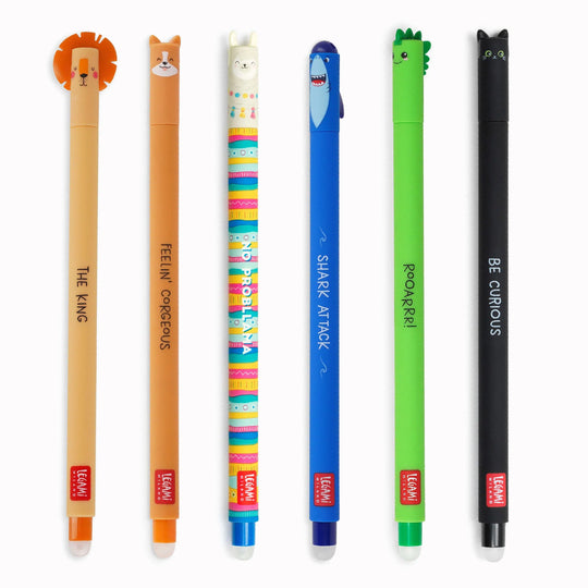 Animal Erasable Pen | Various Ink Colours