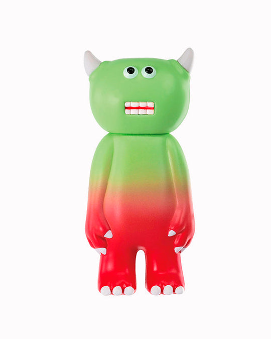The Yellow Figure Collection brings ASAYOSHI.’s brilliantly odd, pop-coloured characters to the blind box, complete with tiny horns and gawky expressions.
