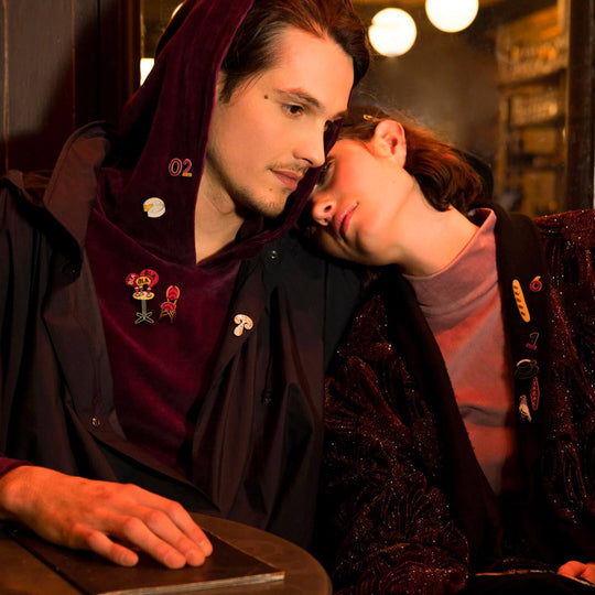 Baguette is a hand embroidered decorative brooch from Macon et Lesquoy - an homage to the most famous of French baked goods. Personalise your favourite garments to define your individual style.&nbsp;&nbsp;