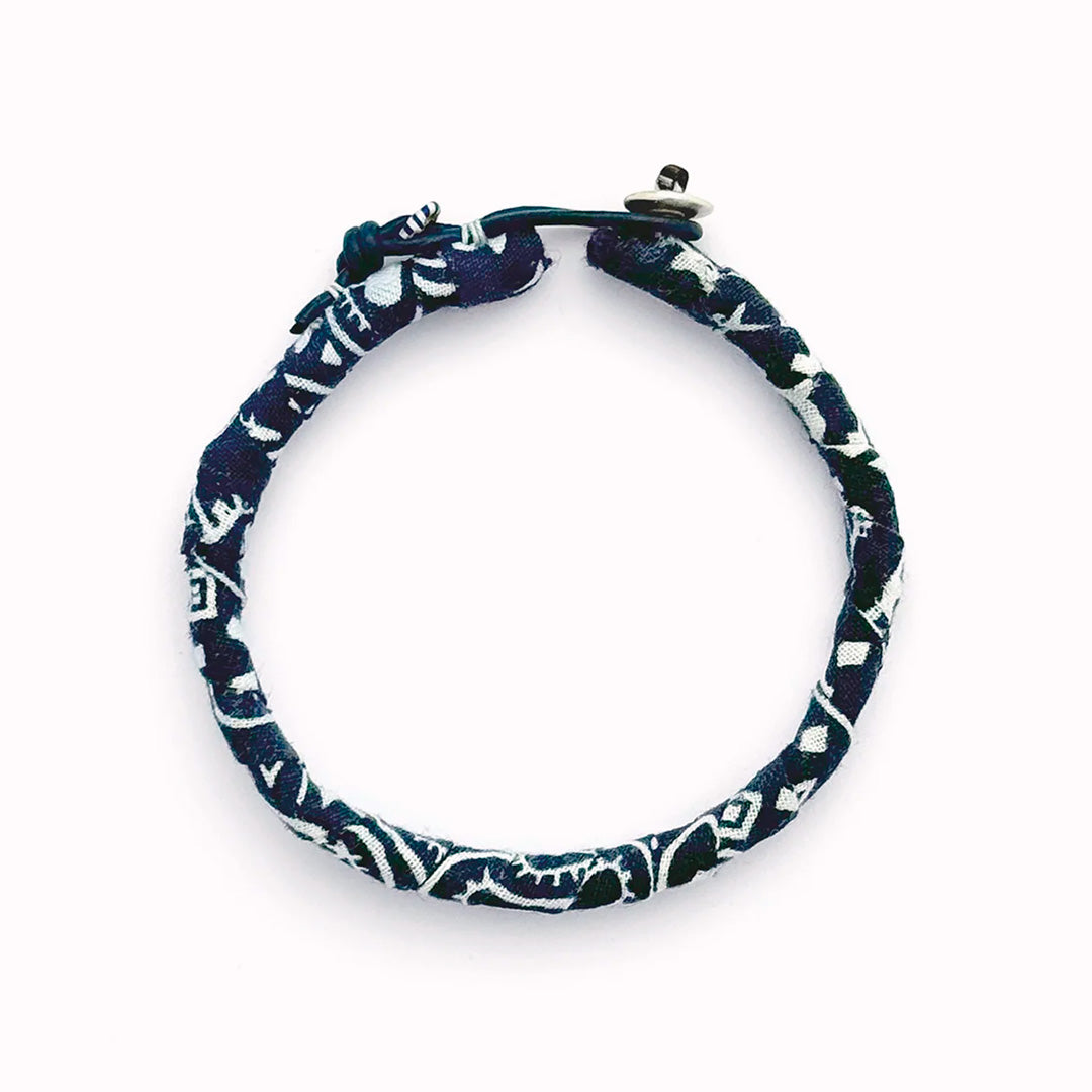 Bandana Bracelet | Navy