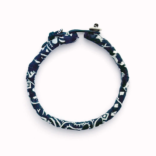 Bandana Bracelet | Navy