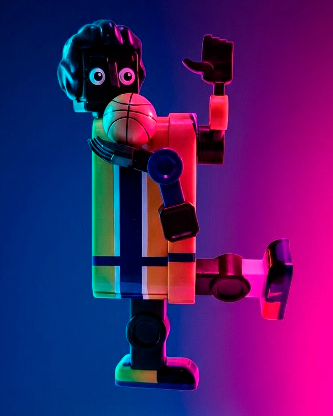 Tin-Bot is a unique collectible series of small aluminium storage tins that also have magnetic arms, legs and head that turn them into posable desktop robots. Each one has roots in nostalgic popular culture.