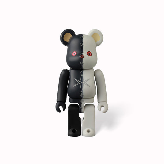 Collectible 100% Bearbrick Series 50 from Medicom. Each Bearbrick in the series stands at 70mm tall and comes in a sealed foil packaging, giving a random surprise on every purchase.