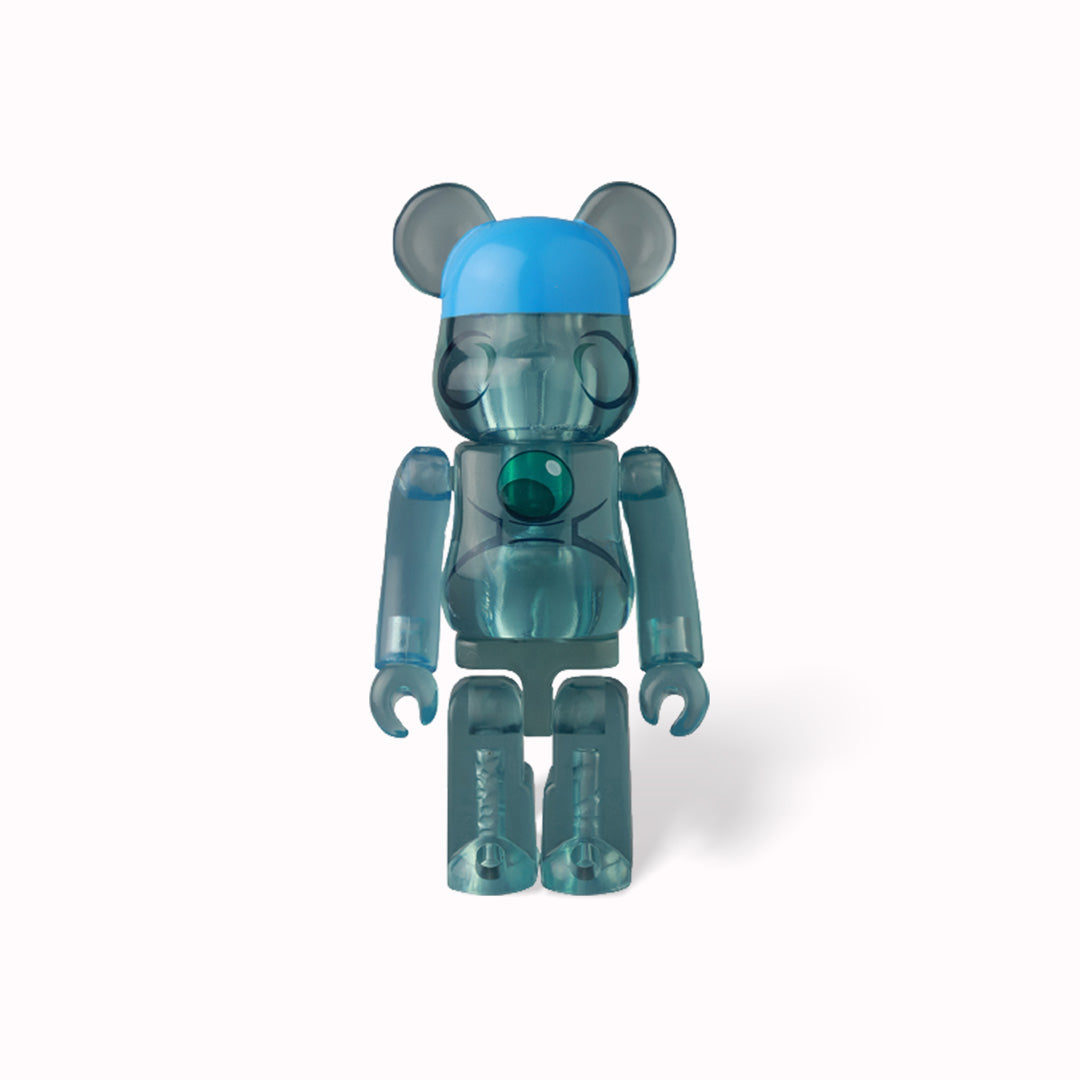 Collectible 100% Bearbrick Series 50 from Medicom. Each Bearbrick in the series stands at 70mm tall and comes in a sealed foil packaging, giving a random surprise on every purchase.