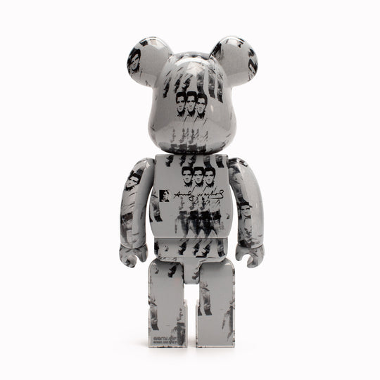 Bearbrick 400% + 100% | Designer Art Toy | Warhol Elvis