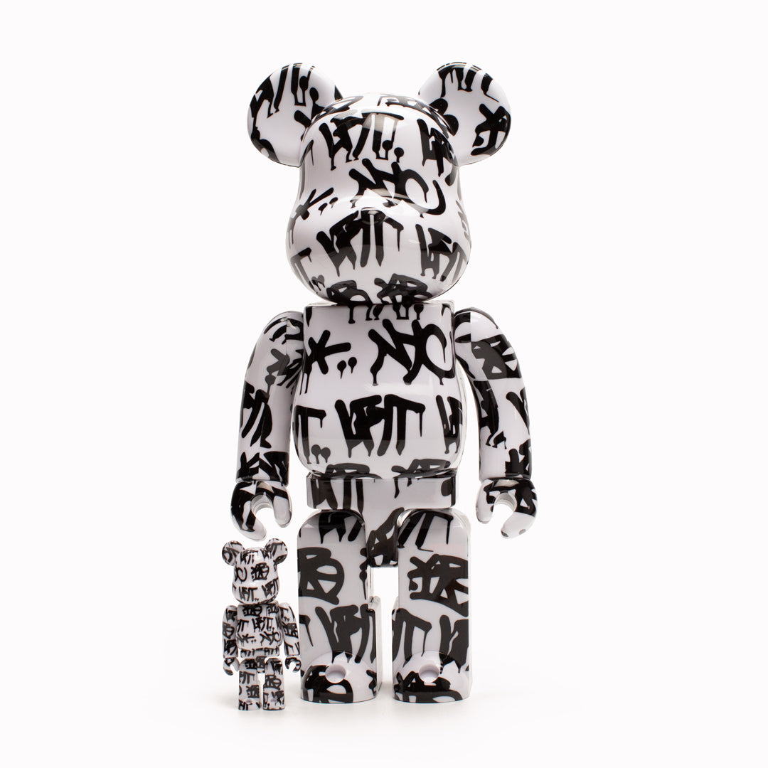 Bearbrick 400% + 100% | Designer Art Toy | Krink x LYFT