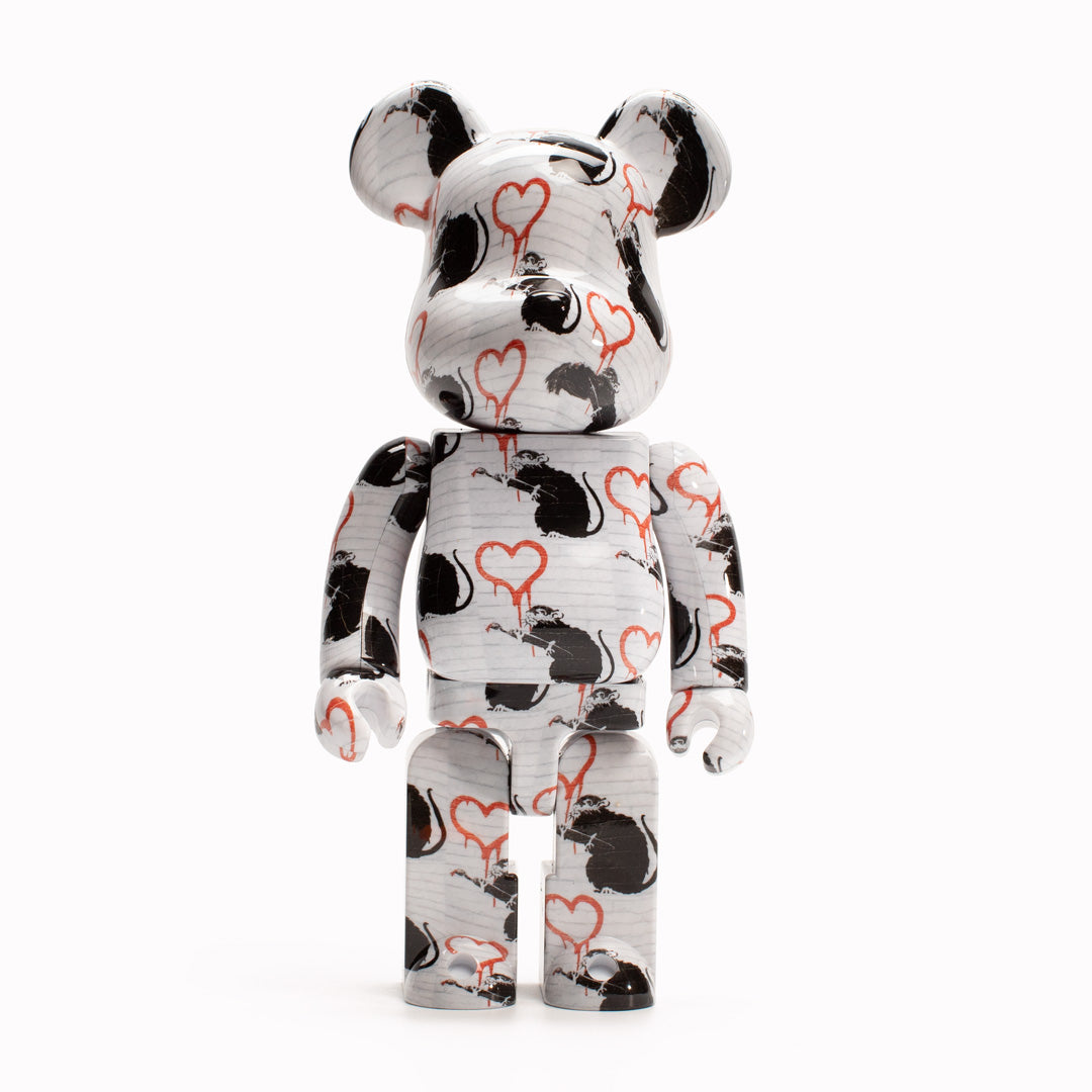 Bearbrick 400% | Designer Art Toy | Love Rat