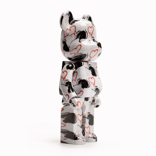 Bearbrick 400% + 100% | Designer Art Toy | Love Rat