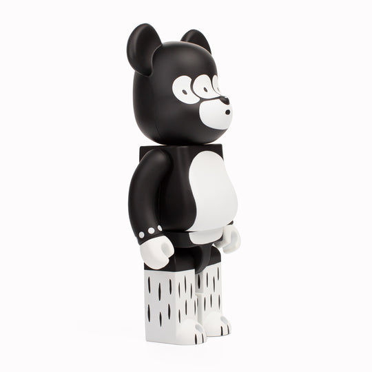 Bearbrick 400% + 100% | Designer Art Toy | Bridge Ship House