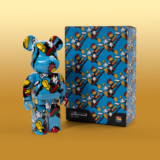 Collectible contemporary pop energy with the&nbsp;Bearbrick × Grafflex 400%, a standout piece from the celebrated collaboration between Japanese collectible icon Bearbrick and Korean visual artist Grafflex Arts.