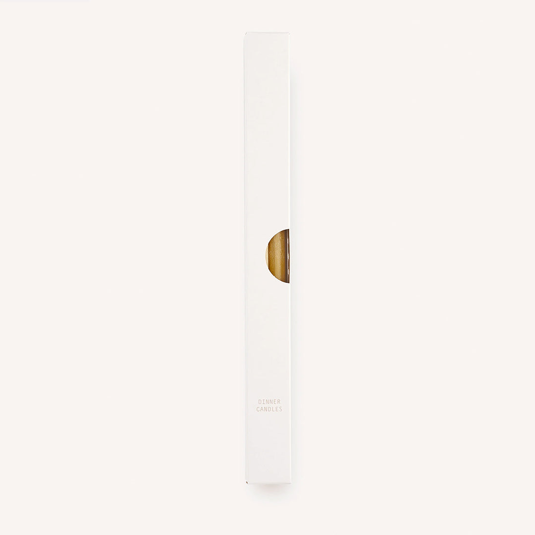 Beeswax Dinner Candles | Box of 2