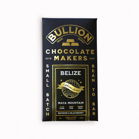 Maya Mountain Belize Explorer Series | 70% Dark Chocolate Bar | 63g