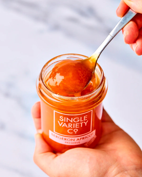Bergeron apricots were chosen after extensive testing for the way they retain their fresh flavour during cooking. 