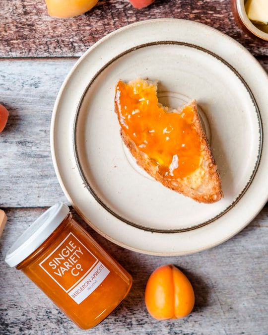 Bergeron apricots were chosen after extensive testing for the way they retain their fresh flavour during cooking. 