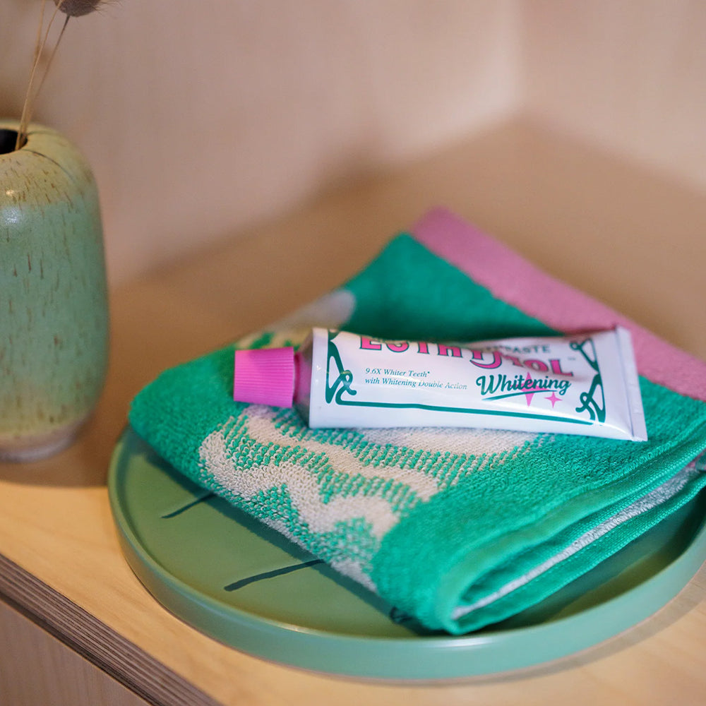 The Birds And Bees Collection of Towels from Donna Wilson are the latest characterful creatures in their colourful bathroom range.