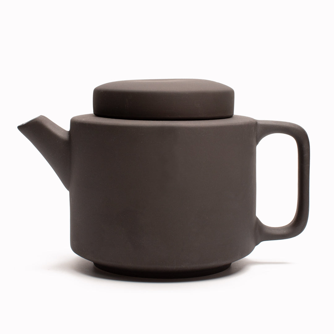 Stoneware Teapot | Matt Black | 1350ml