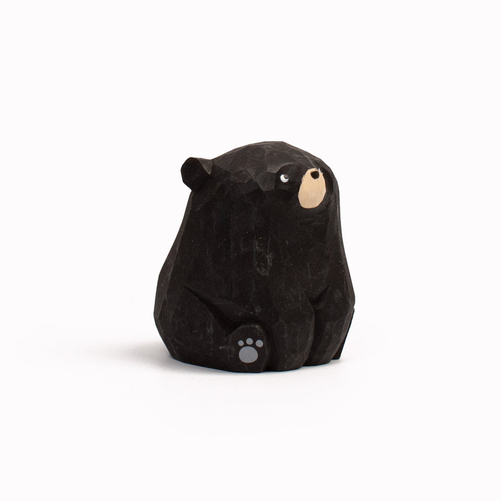 Black Bear | Handmade Wooden Animal | Large