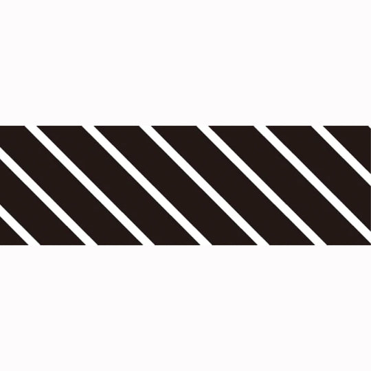 Washi Tape | Deco Stripe | Black